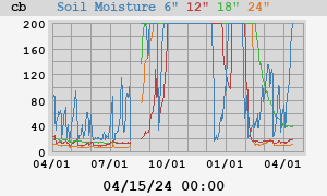 year soil moist