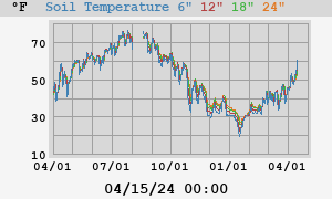 year soil temp